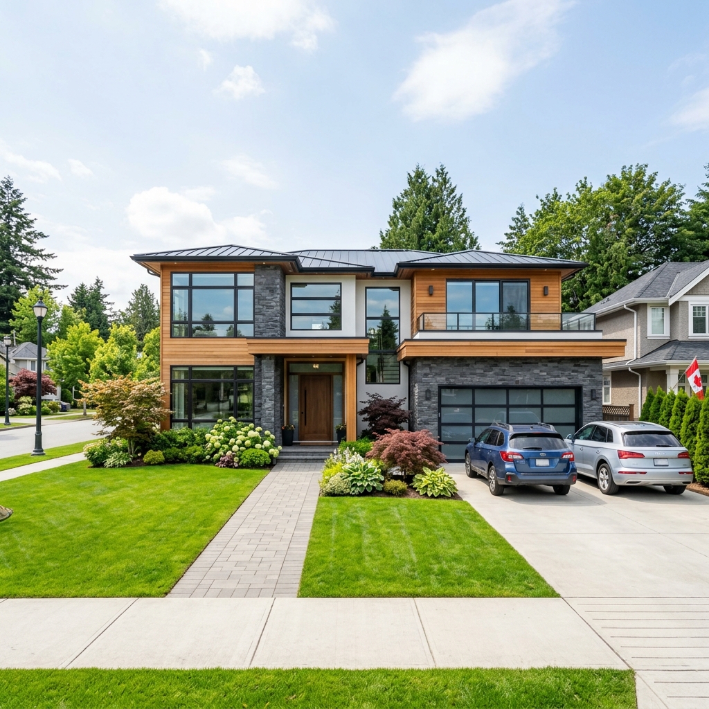 Luxury Canadian Real Estate background